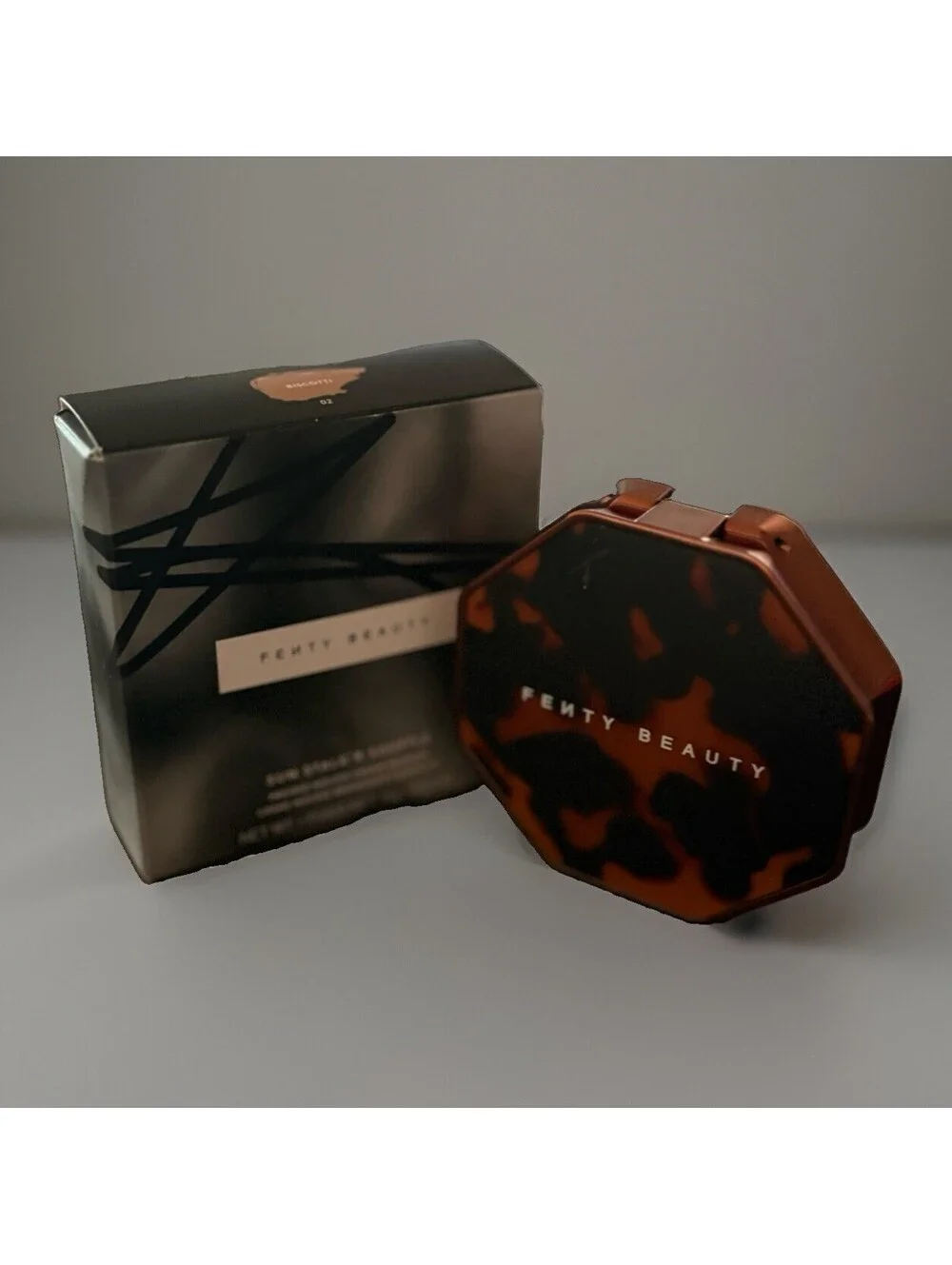Fenty Beauty Sun Stalk’r Soufflé Pressed Mousse Cream Bronzer-Biscotti New